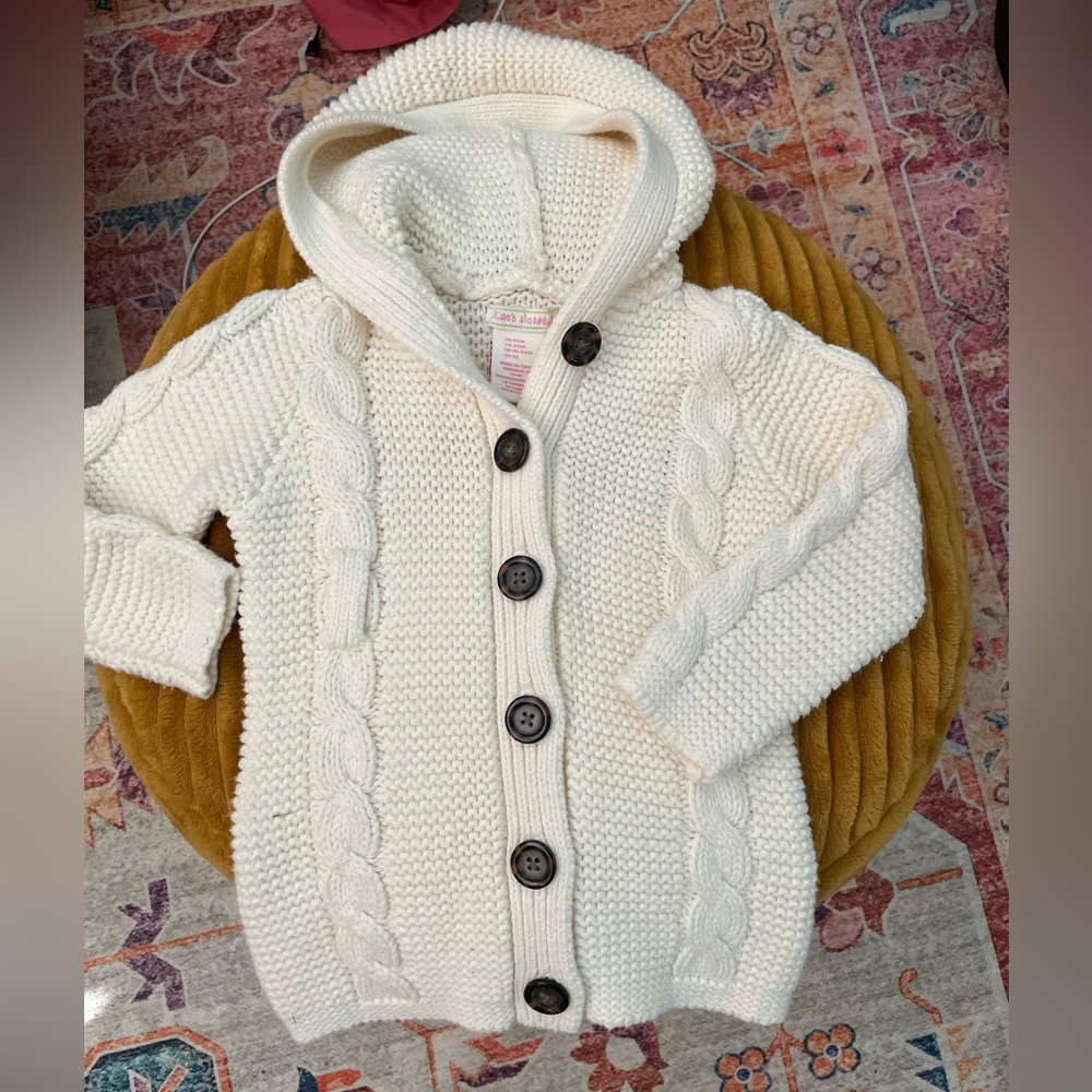 Jillian’s Closet Unisex Children’s Knit Button Down Sweater